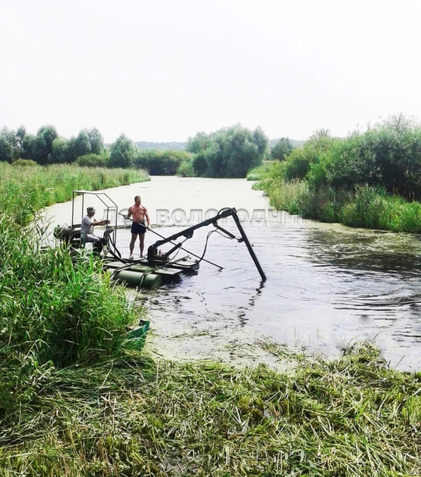 Фото Земснаряд для очистки водоёмов