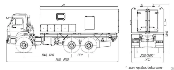 Фото АРС на шасси Камаз 5350-3029-42