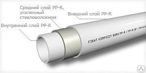 Фото Труба ППР стекловолокно Firat COMPOSITE Ф 32 х 5,4 мм