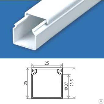 Фото Кабель-канал 25Х25
