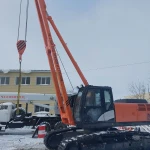 фото Трубоукладчик на базе экскаватора Hitachi