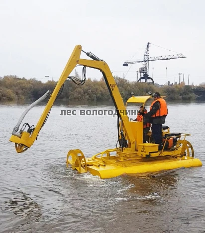 Фото Мини земснаряд «Юнга-5» (Водный трактор - «ВТ-5»)