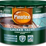 фото PINOTEX LACKER YACHT ЛАК ЯХТНЫЙ АЛКИДНО-УРЕТАНОВЫЙ ПОЛУМАТОВЫЙ Пинотекс