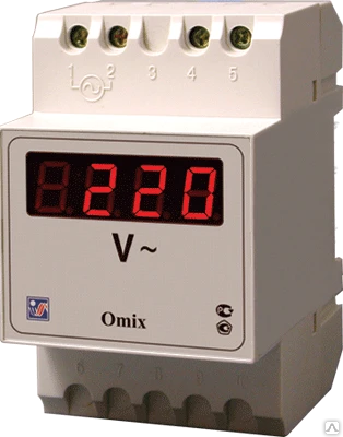 Фото Вольтметр цифровой Omix D3-V-1-0.5