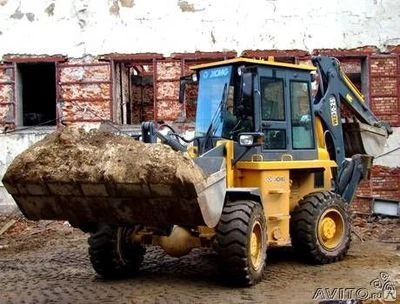 Фото Аренда Экскаватора погрузчика