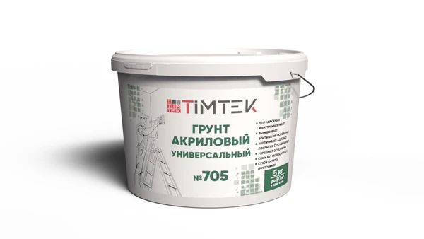 Фото Грунт акриловый универсальный Timtek №705 со-3%5 кг 60 шт/пал