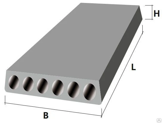Фото ПБ 62.15.6 плита перекрытия