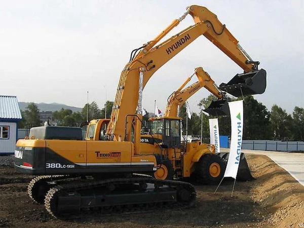 Фото Перегружатель HYUNDAI R380LC-9MH