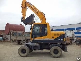 Фото Экскаватор колёсный Hyundai R140W-9S