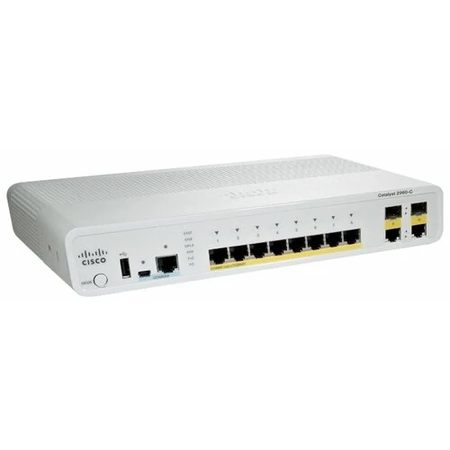 Фото Коммутатор Cisco WS-C2960C-8PC-L