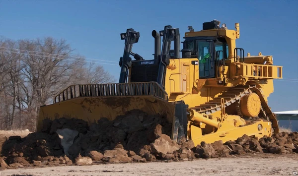 Фото Вызвать бульдозер Caterpillar