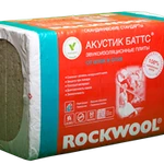 фото Теплоизоляция ROCKWOOL АКУСТИК БАТТС каменная вата