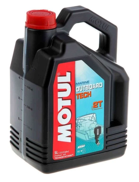 Фото Масло для лодок MOTUL Outboard Tech 2T (5л.) 101728