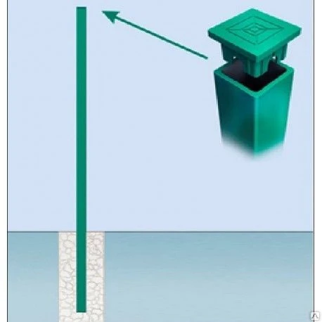 Фото Столб под бетонирование