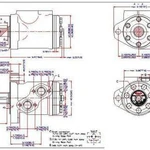 фото Героторный гидромотор 151-7080 OMP 25 Sauer-Danfoss контейнеровоз Скания