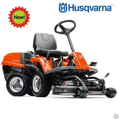 Фото Райдер Husqvarna 111B5 с декой - 6,8 кВт, трансмиссия механическая, B&amp;S