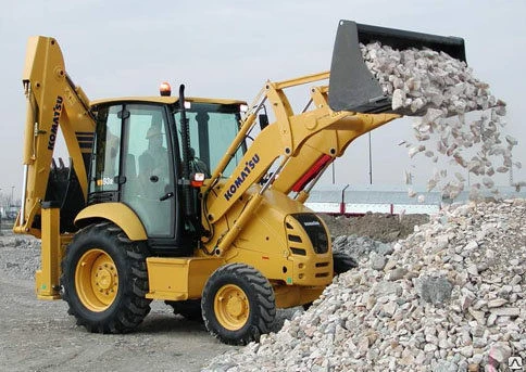 Фото Экскаватор погрузчик KOMATSU WB93R