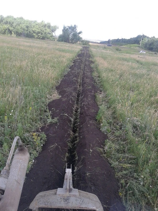 Фото Услуги бары (грунторез, траншеекопатель)