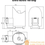 Фото №7 Печь для бани Grill D Aurora 160 long black (чёрная, с выносной топкой)