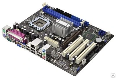 Фото Материнская плата ASRock 775i65G R3.0 Socket 775 2xDDR DIMM AGP.