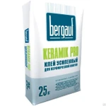 фото Клей усиленный для керамической плитки Bergauf KERAMIK PRO 25 кг