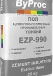 фото Пол цементный промышленный тонкий EZP-990, м2кг