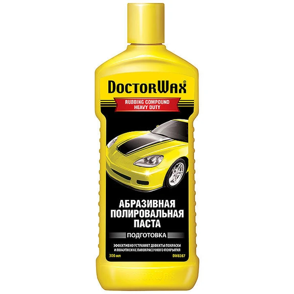 Фото Абразивная полировальная паста Doctor Wax, 300 мл, DW8287