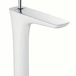 фото Hansgrohe PuraVida 15072400 Смеситель для раковины хром/белый Hansgrohe