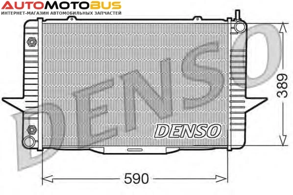 Фото Радиатор, охлаждение двигателя DENSO DRM33067 Радиатор охл. ДВС VO C70 I, S70, V70 I, XC70 97 05