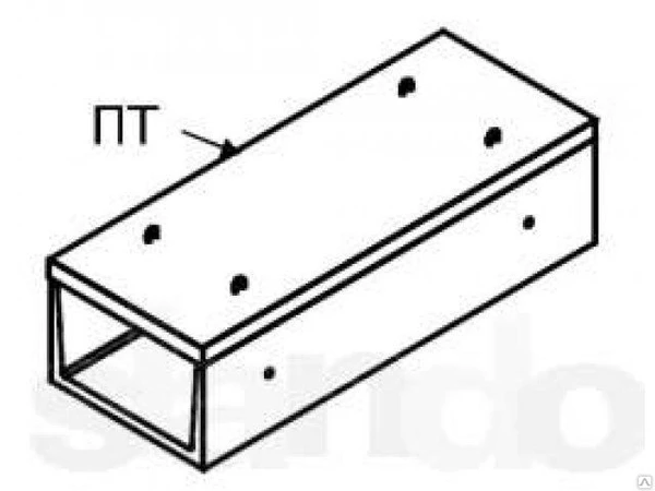 Фото Плита лотков и каналов ПТ 36.45.6-6