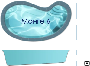 Фото Бассейны композитные Монге 6