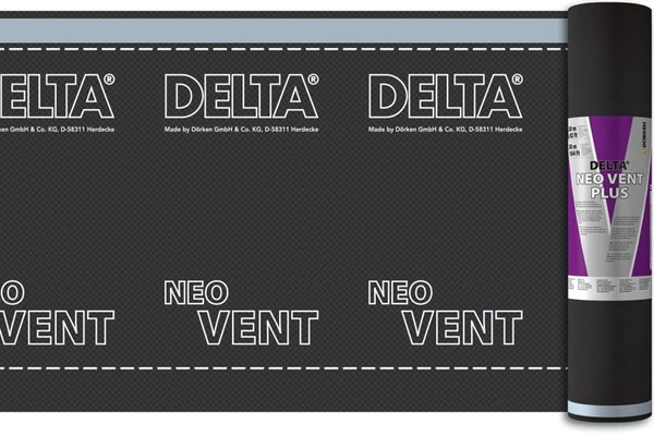 Фото Delta-Neo Vent Plus универсальная диффузионная мембрана с двумя зонами проклейки