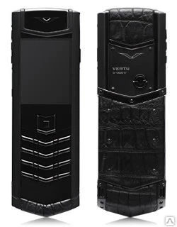 Фото Vertu Signature S Design Ultimate Black Alligator телефон