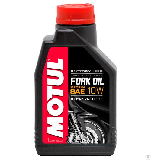 Фото Гидравлическое масло MOTUL Fork Oil FL Medium 10W 1л., синтетическое