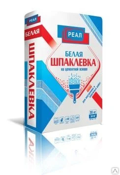 Фото Шпаклёвка белая «РЕАЛ» 20 кг.