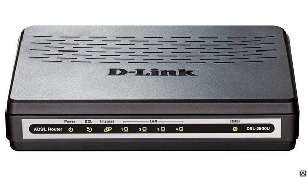 Фото Маршрутизатор D-Link DSL-2540U (ADSL2+ Маршрутизатор, Annex B)