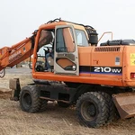 фото Аренда колесного экскаватора Doosan-210 Гидромолот есть.