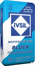 Фото Клей монтажный Ivsil Block 25кг