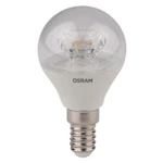 фото Лампа светодиодная LED STAR CLASSIC P 40 5.4W/830 5.4Вт шар 3000К тепл. бел. E14 470лм 220-240В прозр. пласт. OSRAM 4052899971622