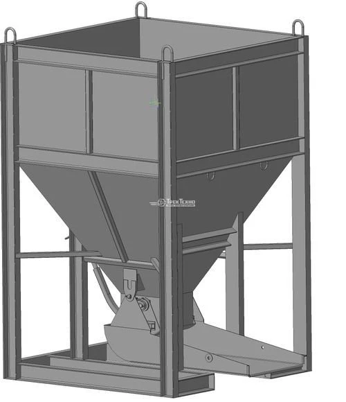 Фото Бункер разгрузочный 1,8 куба ВИ-9-9Б