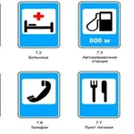 фото Знаки дополнительной информации