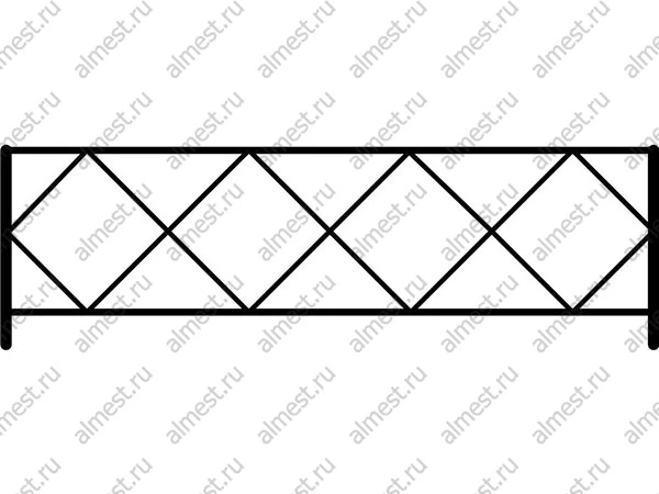 Фото Ограждение газонное AB-5014 эконом