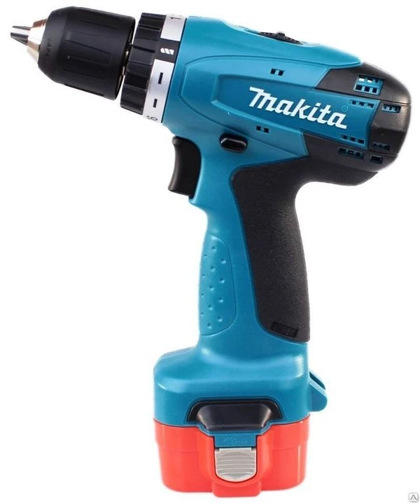 Фото Аккум.дрель MAKITA 6261DWPE 9.6В 2x1.3Ач 10мм 0-350/0-1200об/мин 24Нм кейс