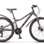 фото Горный (MTB) велосипед STELS Navigator 610D V 26 V010 антрацитовый 16" рама