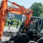 фото Аренда колесного экскаватора Hitachi ZX190W-6, Москва