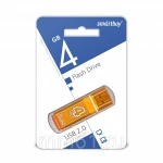 фото Флешка Smart Buy USB 4GB Glossy series Orange