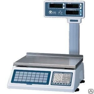 Фото ТОРГОВЫЕ ВЕСЫ ACOM PC-100E-15BP
в