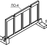 фото Панель ограждения ПО-4