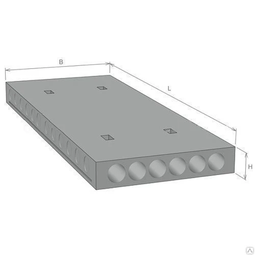 Фото Плиты перекрытия ПК 72-15.8