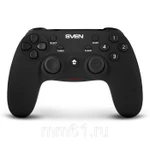 фото Геймпад Sven GC-3050 , беспроводной, (13 кл. 2 мини-джойстика, D-pad, Soft Touch, PC/PS3/Xinput) (SV-016005)